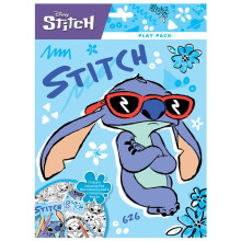 Disney Stitch Play Pack Colouring Pads & Pencils for Creative Kids