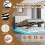 Ottoman Double Bed with LED Lighting 5