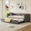 (Grey) Upholstered Daybed, Sofa Bed with Charging Station 5