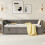(Grey) Upholstered Daybed, Sofa Bed with Charging Station 4