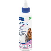 Virbac EpiOtic Ear Cleaner For Dogs & Cats Antibacterial Cleanser Fluid 125ml