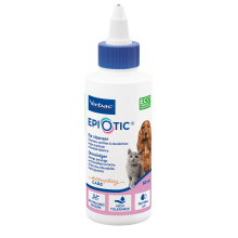 Virbac EpiOtic Ear Cleaner 60ml - Antibacterial, pH-Neutral, Gentle, Odor-Neutralizing for Dogs & Cats | 9797