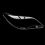 Auto Front Scheinwerfer Abdeckung Transparent Lampenschirme Lampe Shell Rechts 2