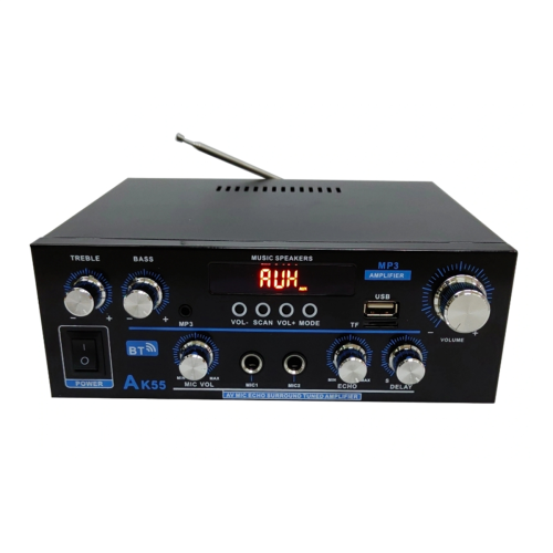 AK55 110-240V Autoverstärker Bluetooth Audio Musik-Player EU-Stecker 1