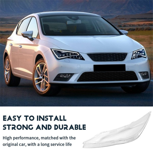 Auto Scheinwerfer Abdeckung Transparent für Seat 2013-2018 Vorne Rechts 1