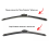 1Set Auto Frontscheibe Wischer Klinge Kit mit Beheizten Washer 5