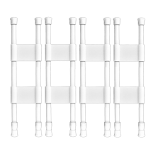 4 pcs Double RV Refrigerator Bars Adjustable Fridge Tension Rods
