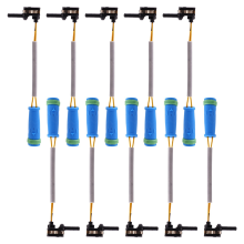 10 Stück Bremsbelagleitung Bremsbelagverschleißsensor für -