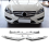 3Pcs Front Bumper Trim Strip for E Class W212 14-16 A2128852674, B 2