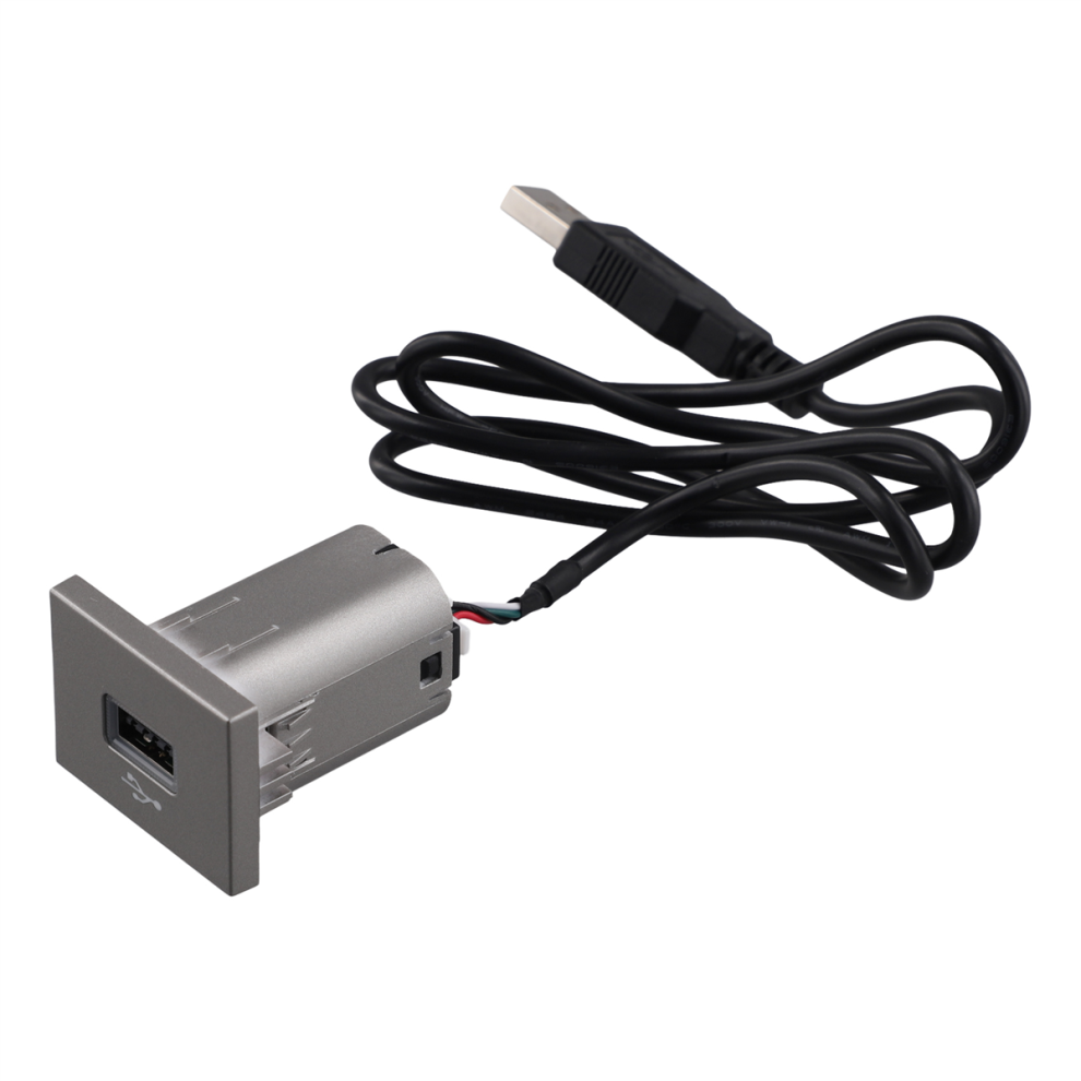 Photos - Card Reader / USB Hub Car USB Input Adapter Audio Radio u-disk flash Socket For