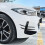Auto Glanz Schwarz Front Stoßstange Seite Canards Splitter Spoiler Nebel 5