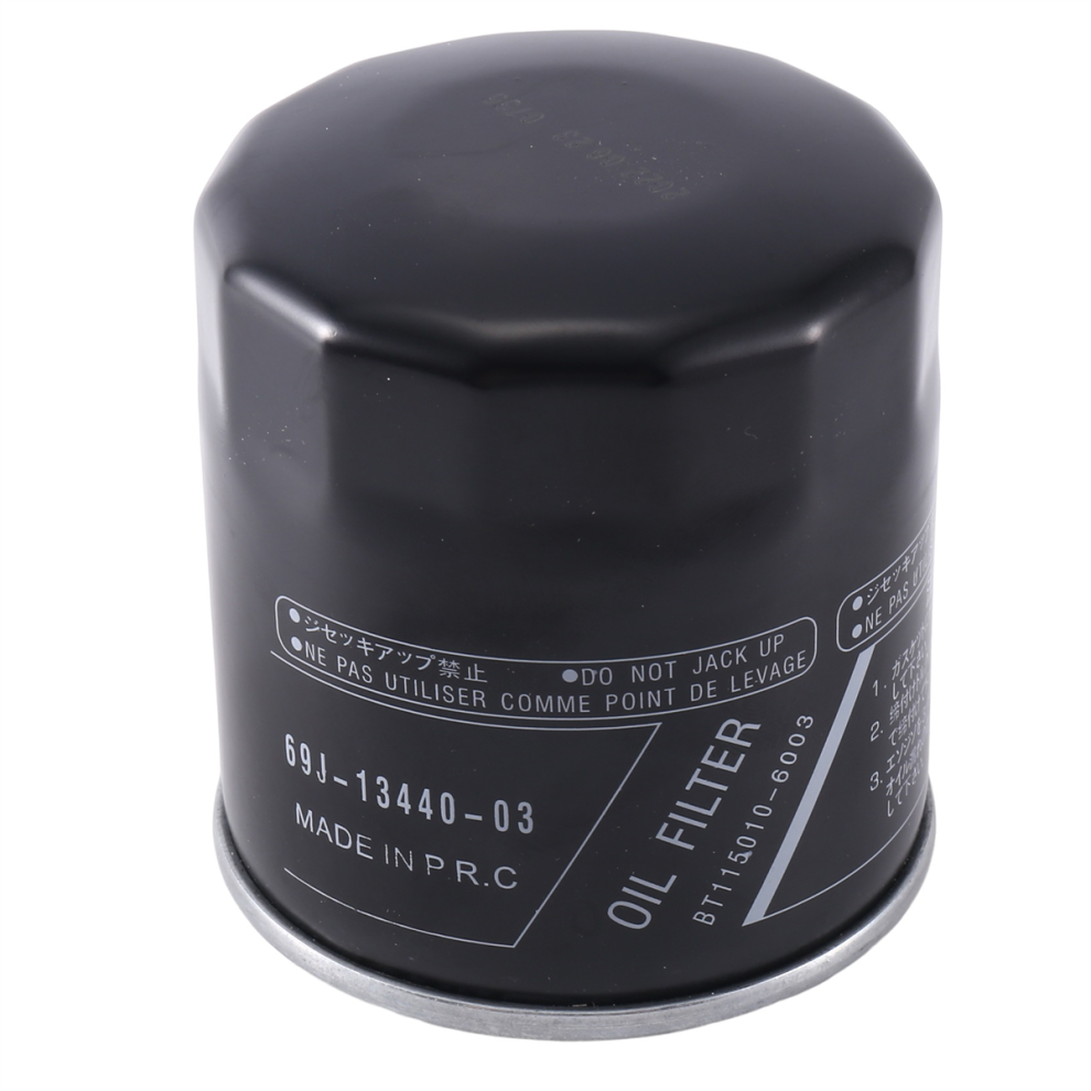 For 69J-13440-01-00 Outboard Oil Filter 69J-13440-03-00 Black 4853033818045