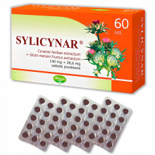 Silicynar, liver damage, 60 tablets