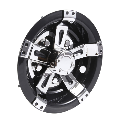 1 peça de capa de roda de carrinho de golfe de 8 polegadas, tampa de cubo com design de 5 raios 1