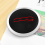 Enjoliveur de moyeu central de roue 133 mm rouge 6