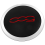 Enjoliveur de moyeu central de roue 133 mm rouge 2