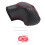 Κάλυμμα λεβιέ ταχυτήτων αυτοκινήτου PU Carbon Look Red για Fusion/Focus 2