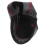 Κάλυμμα λεβιέ ταχυτήτων αυτοκινήτου PU Carbon Look Red για Fusion/Focus 4