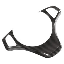 Carbon Fiber Auto Lenkrad Dekoration Rahmen Trim für