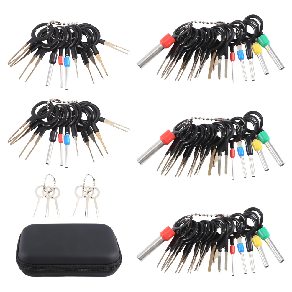 82Pcs Terminal Extractor Removal Tool Kit Depinning Key Tool Set 4851839590271