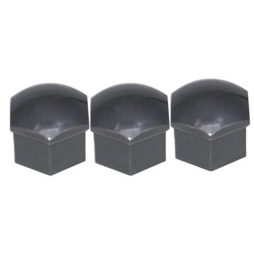 16 cache-écrous de roue de 17 mm + 4 boulons circulaires de 25 mm 1