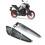 Motorrad-Lufteinlassgitterschutz für MT03 2020 2021, Schwarz 4