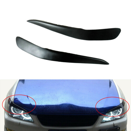 Front Headlight Cover Eyebrows for IS200 IS300 RS200 1998-2005 1