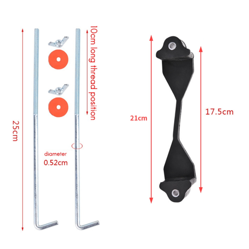 Βάση στήριξης μπουλονιών μπαταρίας Universal Crossbar για 55AH 60AH 68AH 1