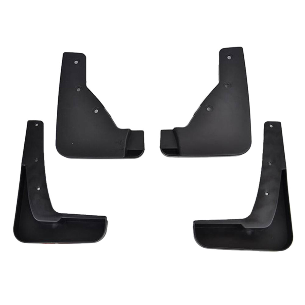 4Pcs Car Mud Flaps Mudguard Fenders For Asx Black 4851839505510