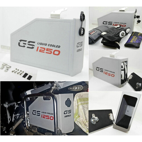 Motorcycle Box Toolbox 5 Liters for Left Side Bracket for R1250GS ADV 1