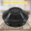 Motorcycle Wheel Covers Aluminum for Sprint (Black) 6