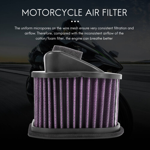 Motorrad Luftfilter Ansaugfilter Für Z750 2004-2012 Z800 2