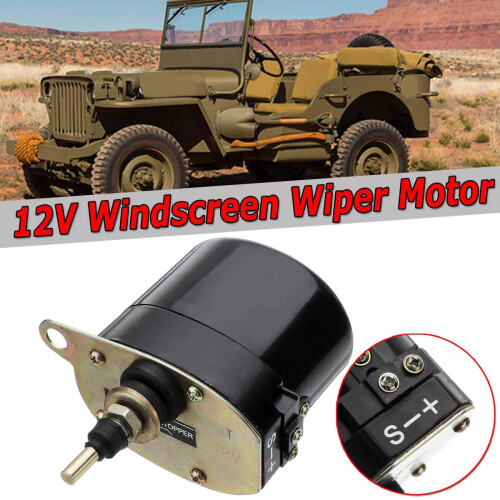 12V auto ruitenwissermotor voor Willys tractor 1