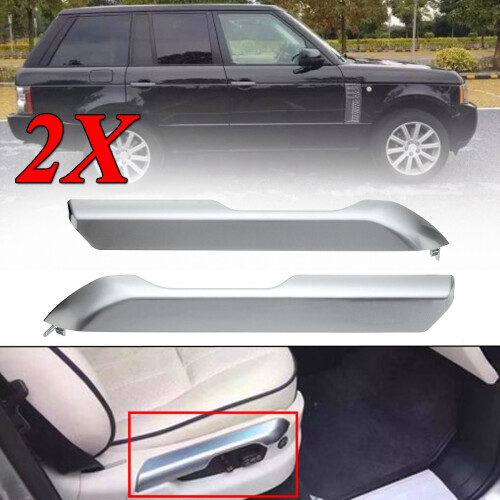 1 paio di modanature interne cromate per cuscini per seggiolini auto nuovi 1