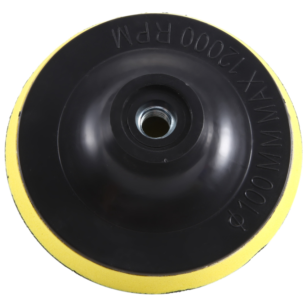Angle Grinder Sanding Polishing Hook And Loop Backing Pad 4" Dia 4851839518909