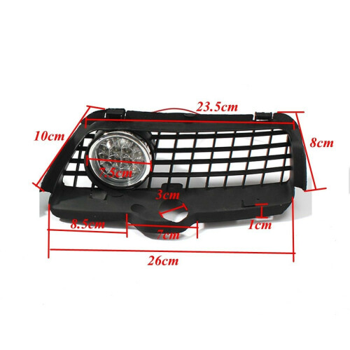 Mk3 Golf Μπροστινό Πλέγμα Προφυλακτήρα Με LED DRL Και Φανάρι Ομίχλης 1