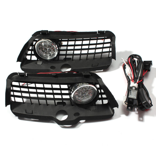 Mk3 Golf Μπροστινό Πλέγμα Προφυλακτήρα Με LED DRL Και Φανάρι Ομίχλης