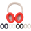 Ear Pads Replacement for QC Headphone White 2