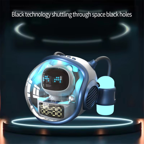 Astronaut Spaceship Bluetooth Speaker AI Interactive with Light 1