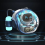 Astronaut Spaceship Bluetooth Speaker AI Interactive with Light 3