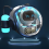 Astronaut Spaceship Bluetooth Speaker AI Interactive with Light 4