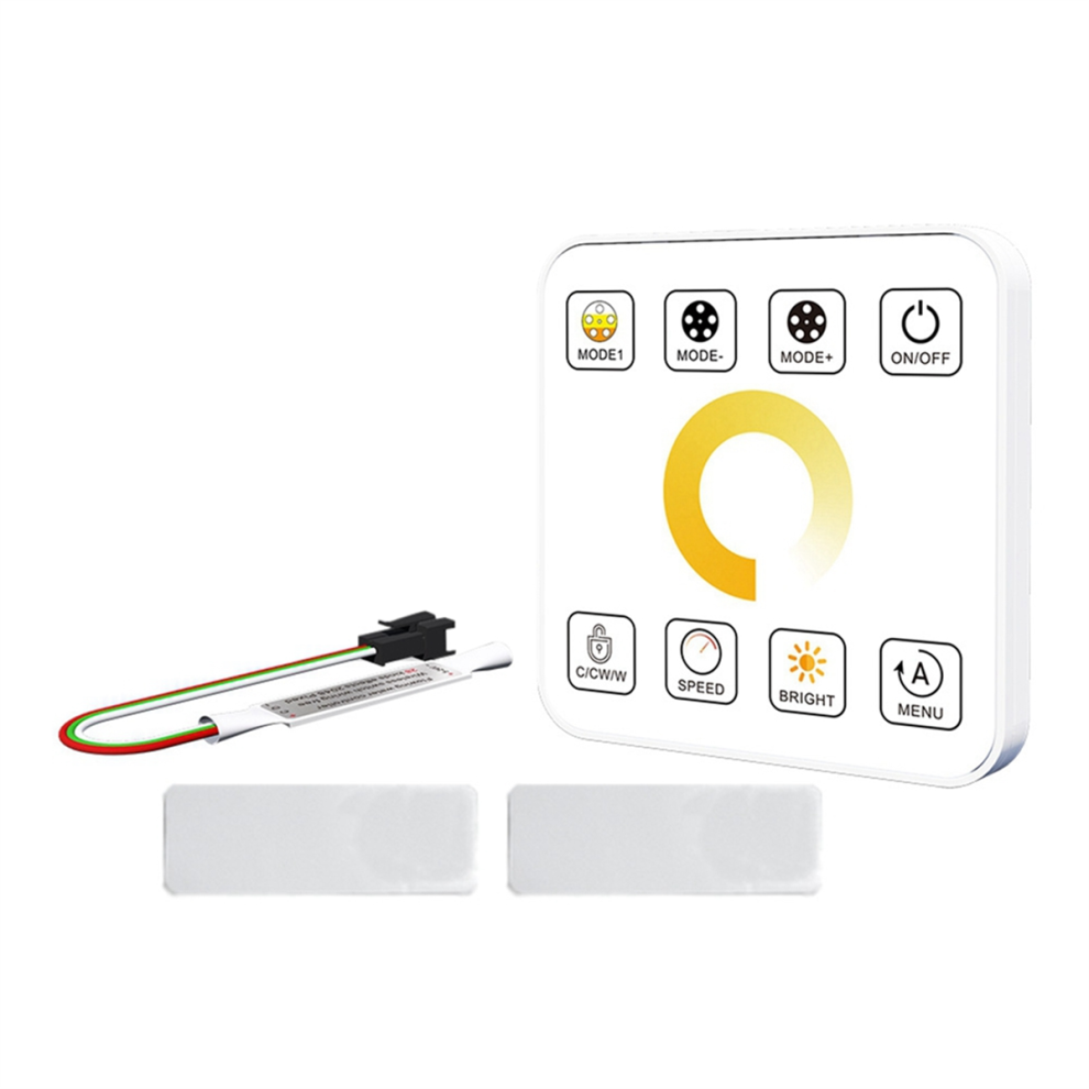 LED Strip Light Controller with Touch Panel Wireless Controller,C