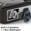 Bluetooth-Desktop-CD-Player für den Heimgebrauch Eingebaute Lautsprecher Braun Schwarz 4