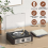Bluetooth-Desktop-CD-Player für den Heimgebrauch Eingebaute Lautsprecher Braun Schwarz 5