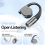 M111 Smart Translator Headset 144-Language AI Translation Black 7