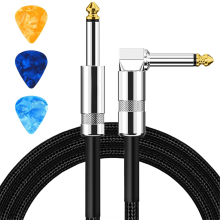 Gitarrkabel Gitarrkabel Gitarrförstärkarkabel för gitarr och elgitarr