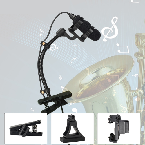 IM-22 Bedrade microfoon voor saxofoon, viool, mini draagbare saxofoonmicrofoon, L4 1