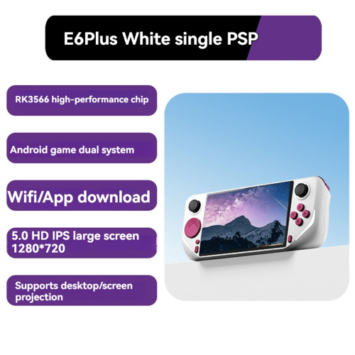 E6Plus Handheld Rk3566 Dual-System Game Machine met Touch A 1
