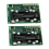 2 st SCD30 luftkvalitetssensormodul 1