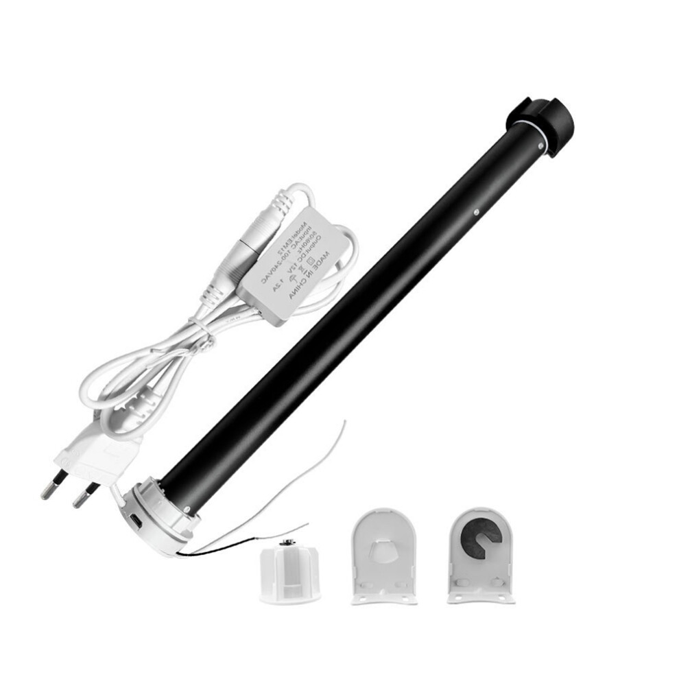 Tuya Wifi Smart Roller Shade Motor Cortina Motor Enchufe Ue-image